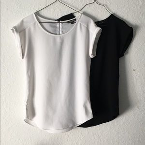 Women's EXPRESS Black & White Bundle Top Size XS